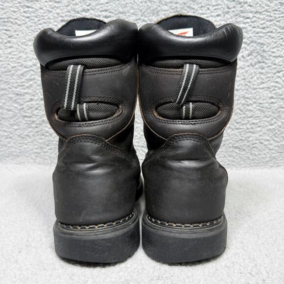 Red Wing 1411 Dynaforce Mens Size 11.5 Insulated 8" Work Boots Brown Waterproof - Picture 4 of 9